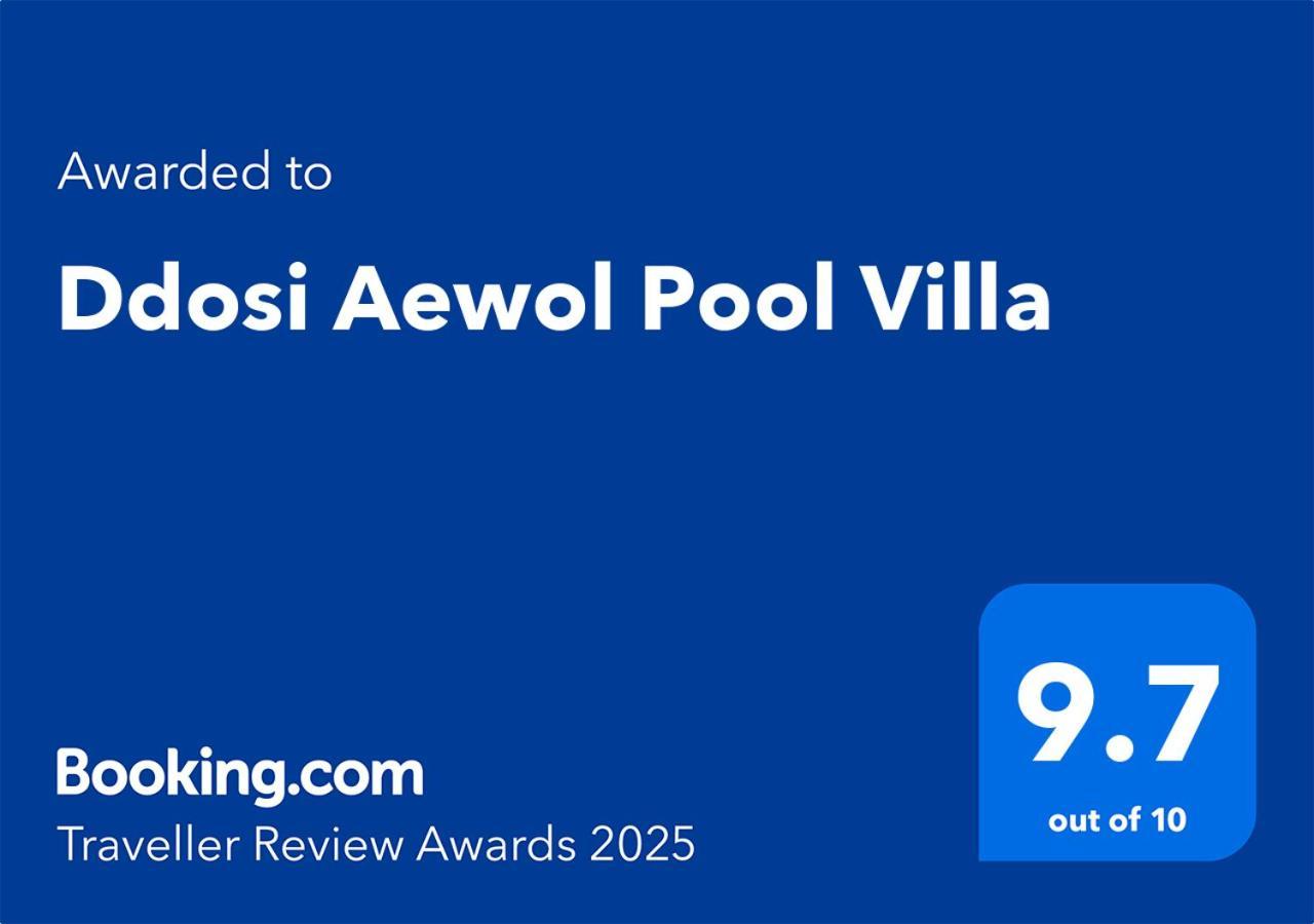 Ddosi Aewol Pool Villa Чеджу Екстериор снимка